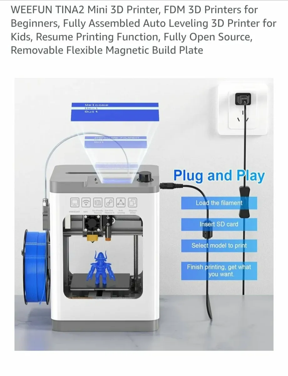 Tina 2 3d printer - Image 2