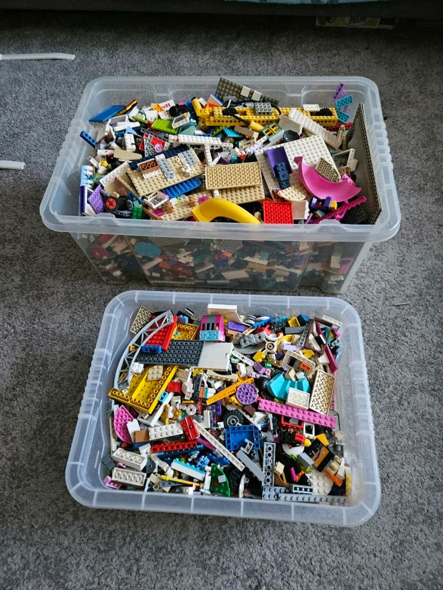 Genuine Lego parts, 15kg - Image 1