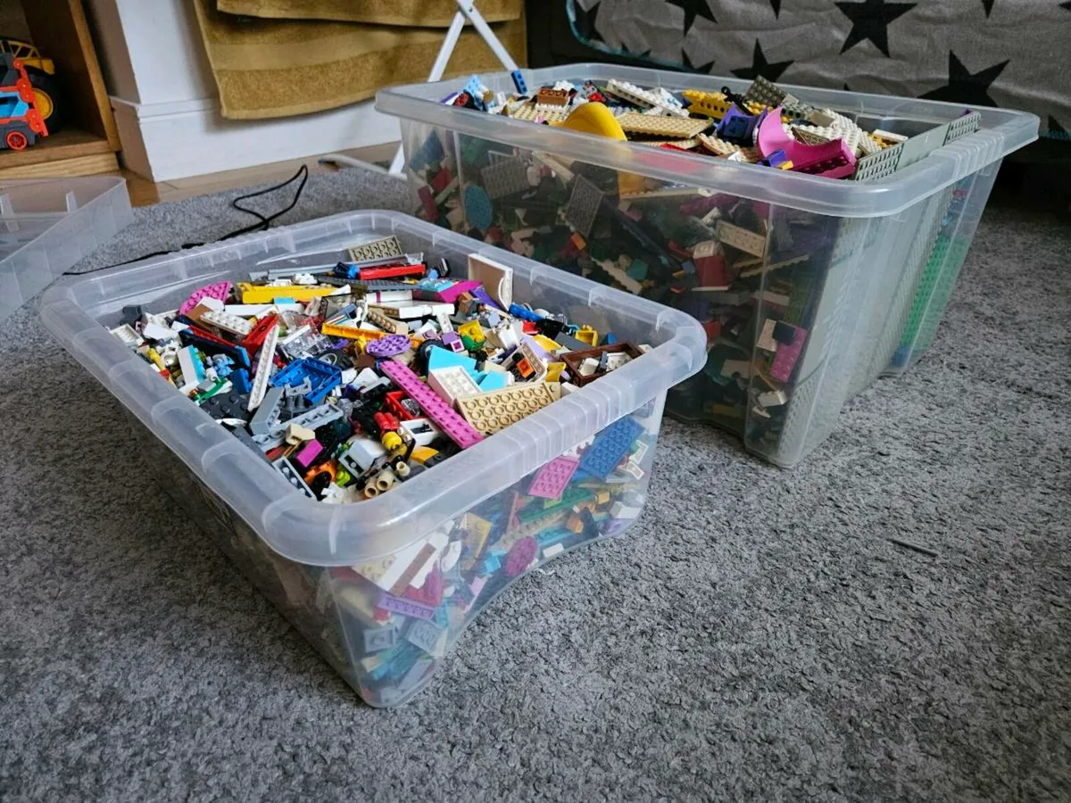 Genuine Lego parts, 15kg - Image 2