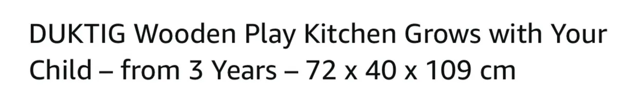 Kitchen for play - Image 2