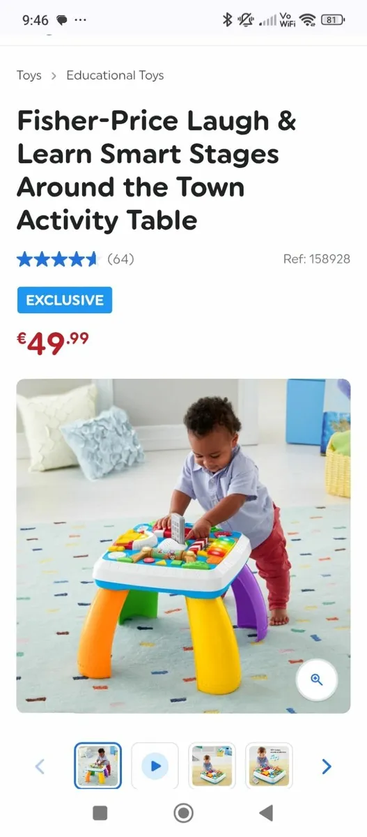 Infant activity table - Image 1