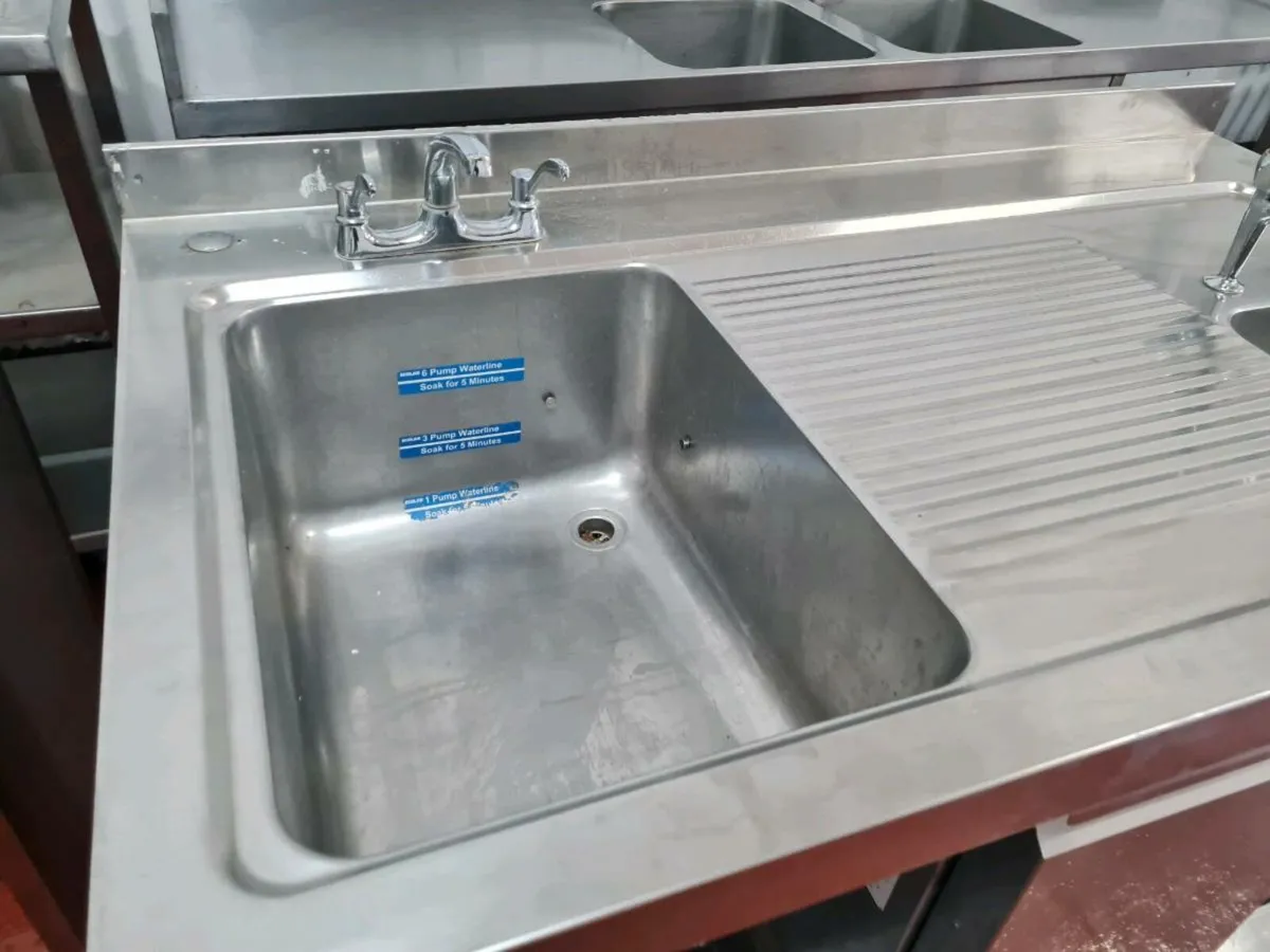 Stainless Steel Double Sink - Image 4
