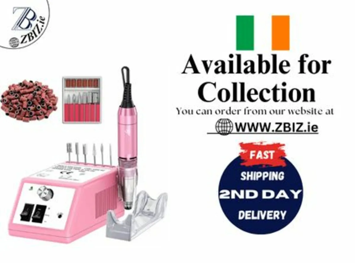 Electric Nail File Drill for Gel and Acrylic Nails - Image 1
