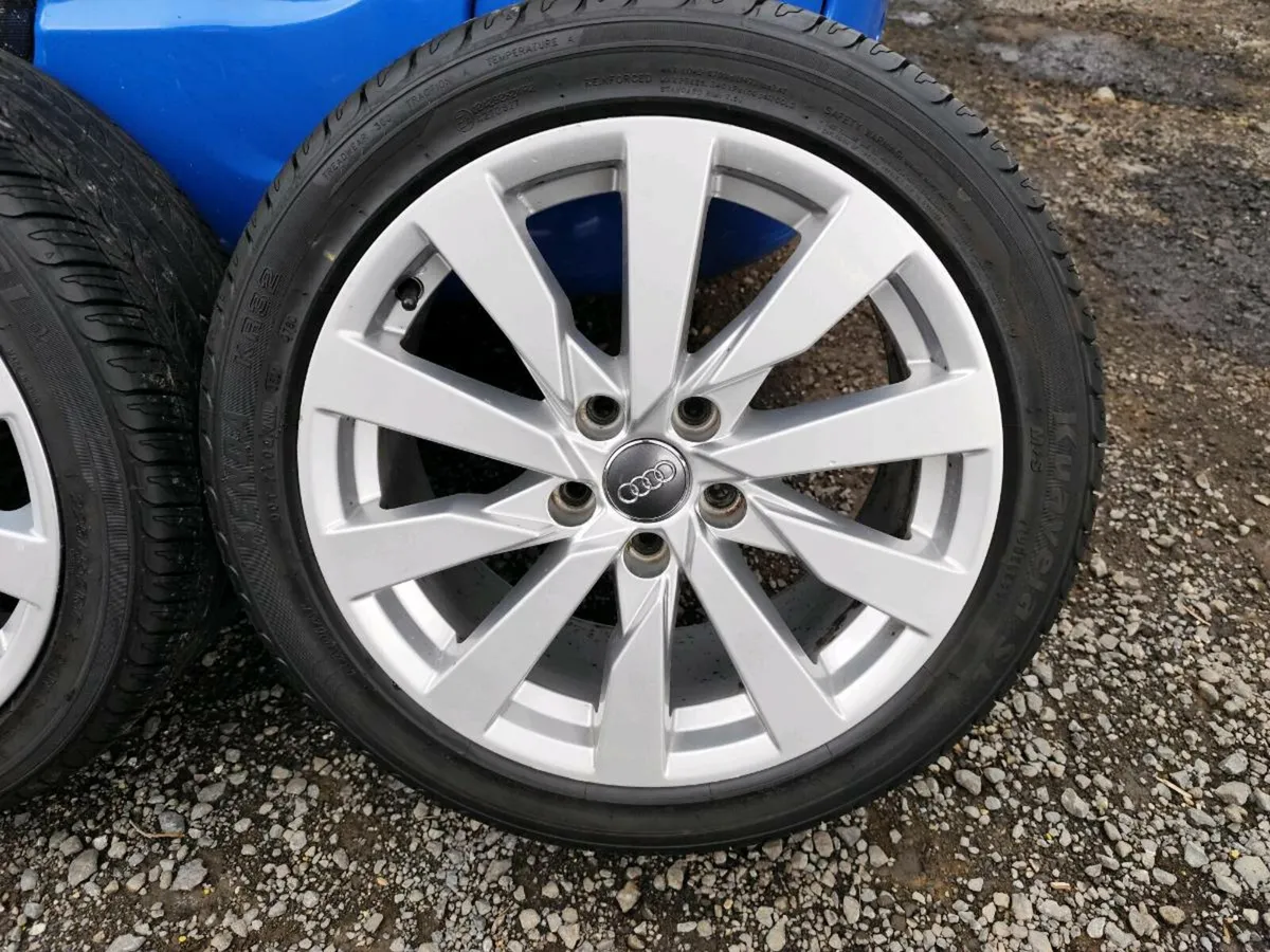 17" Audi alloy wheels. - Image 2