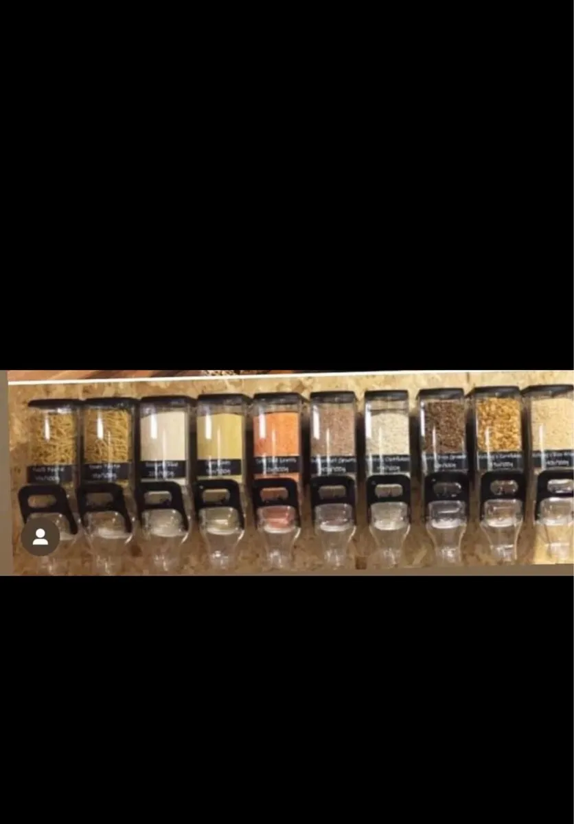 Eco Box Gravity Dispensers Refill Bins. As New - Image 3