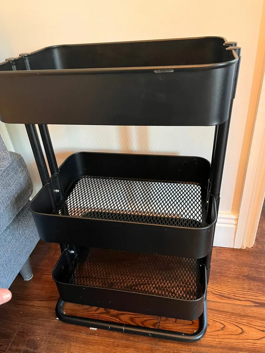 Side table Portable storage unit, kitchen/bathroom - Image 3