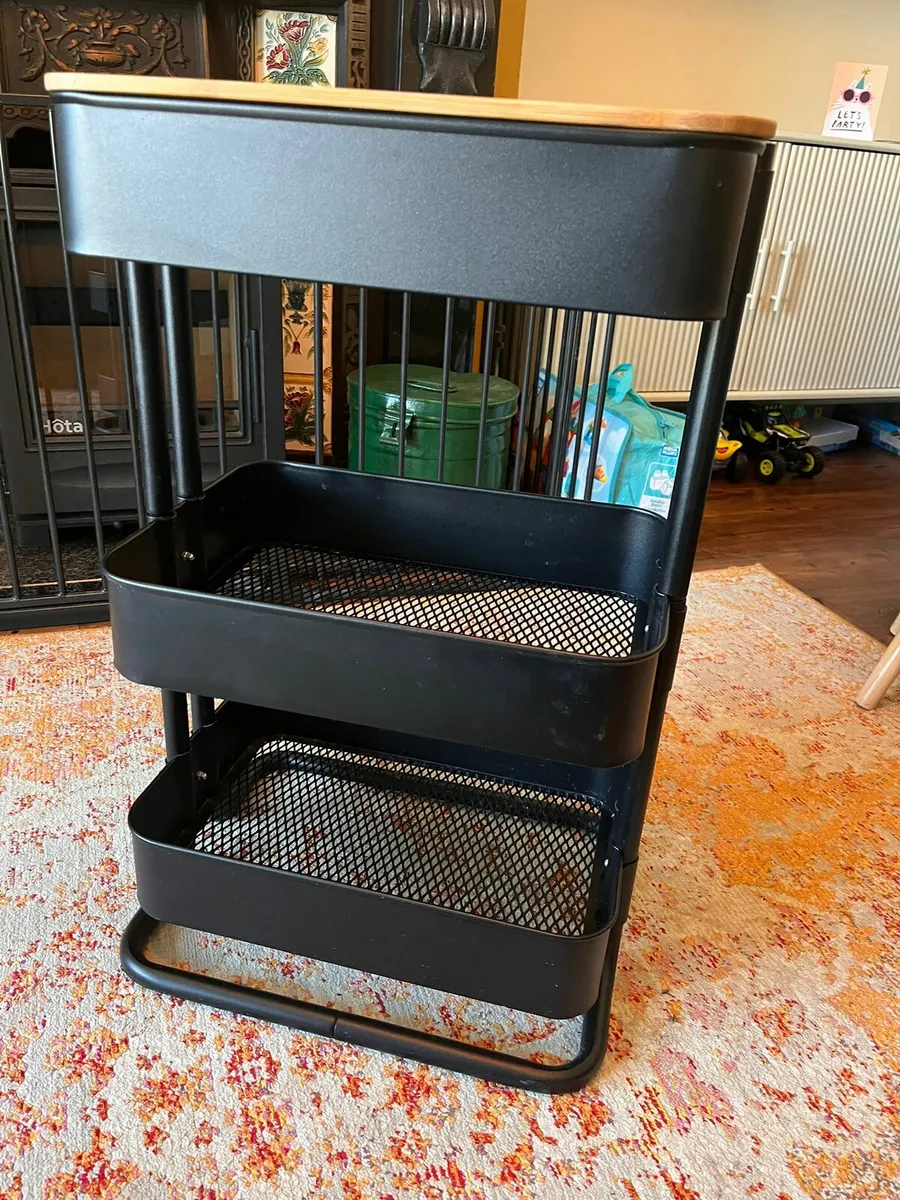 Side table Portable storage unit, kitchen/bathroom - Image 4