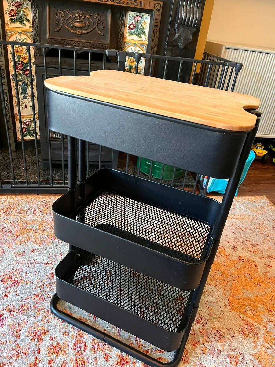 Side table Portable storage unit, kitchen/bathroom - Image 1