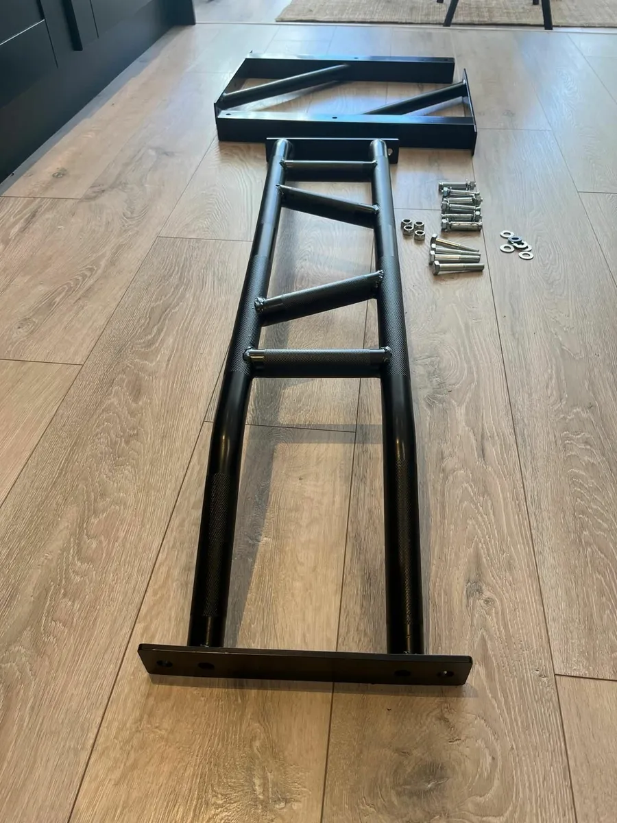 Multi-Grip Wall Mounted Pull-up Bar - Image 3