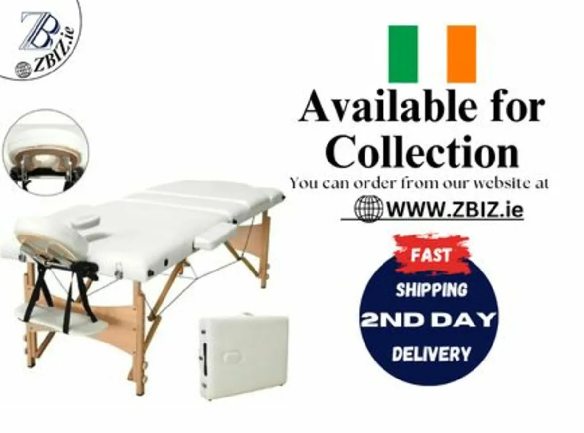 Massage Bed Table  Foldable Spa Beauty Couch - Image 1