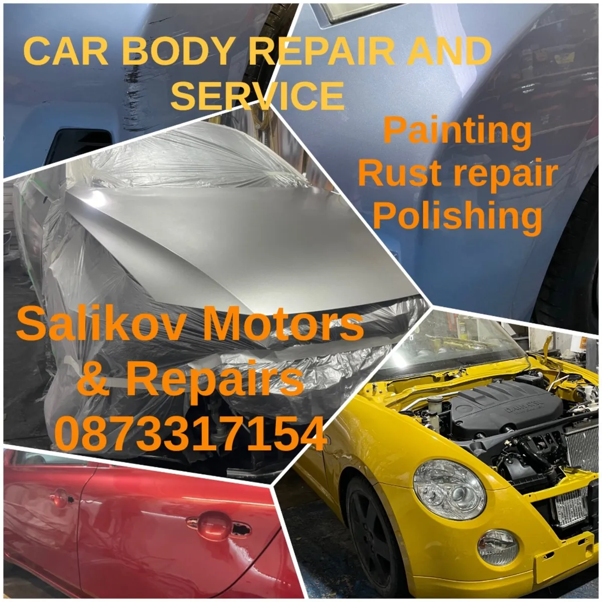 Car Body Repair Painting Polishing