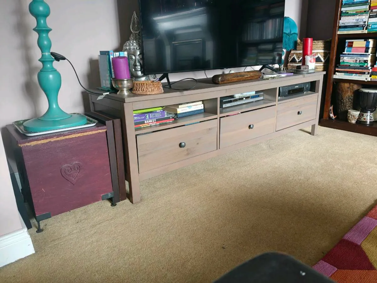 TV Unit. Ikea Hemnes. Cabinet - Image 2