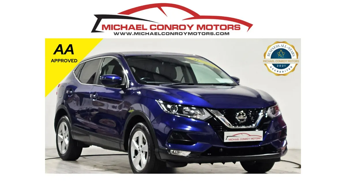 Nissan Qashqai 2018 - Finance approval in 1 hour - Image 1