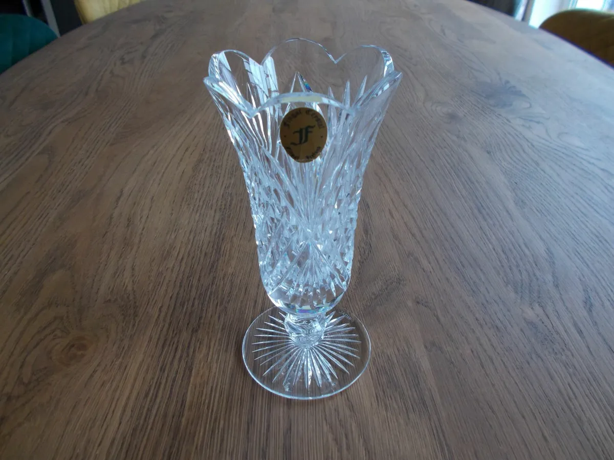 Two Crystal vases - Image 2