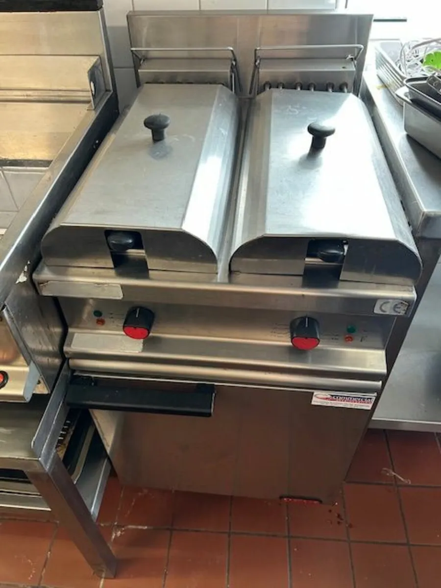 Angelo Po commercial deep fat fryer - Image 1