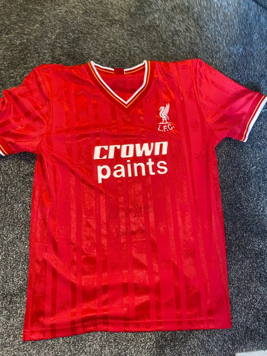 Ian rush signed jersey - Image 1