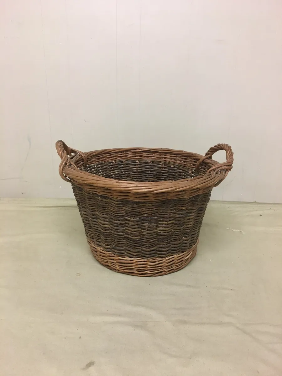 Wicker Log Basket - Image 1