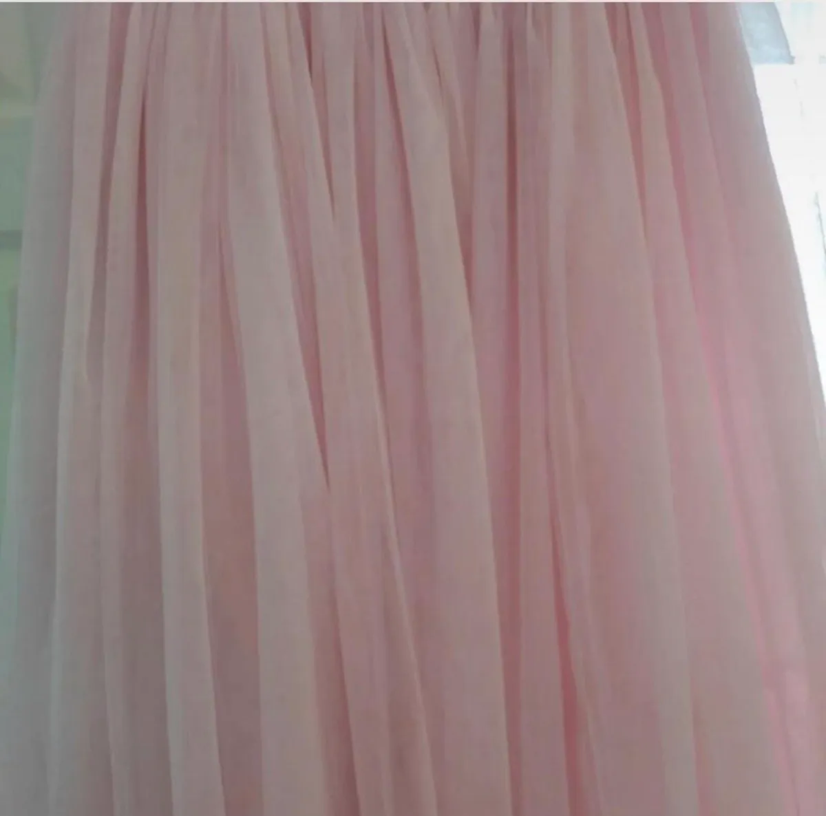 Coast tulle blush pink skirt - Image 1
