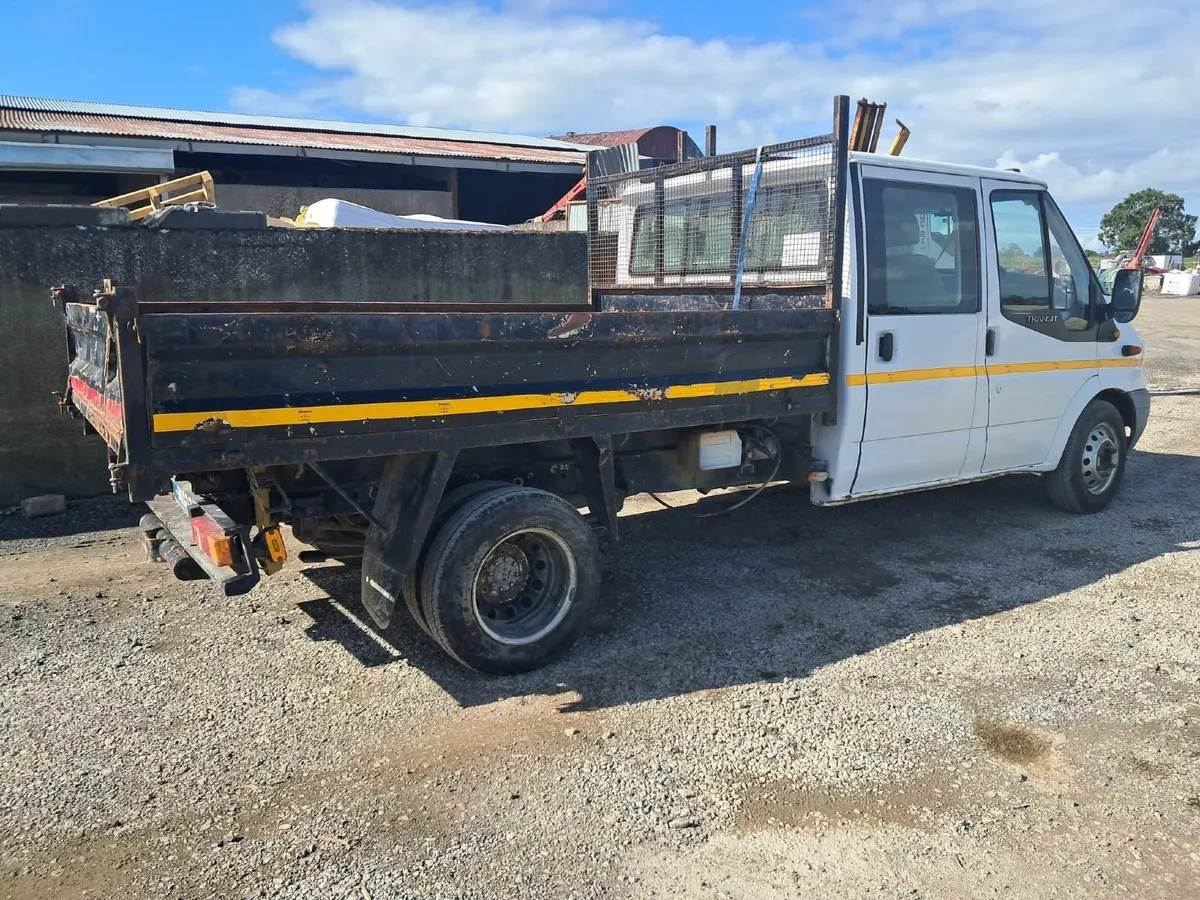 2011 Ford Transit Crew Cab Tipper - Image 2