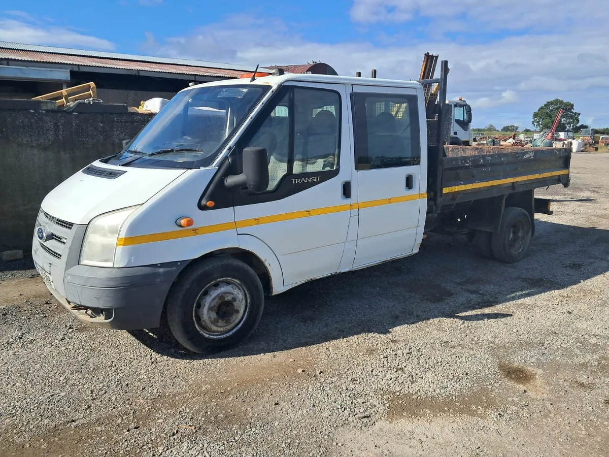 2011 Ford Transit Crew Cab Tipper - Image 4