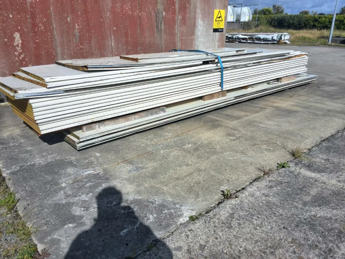 90 sqm 50mm insulated sheets - Image 1