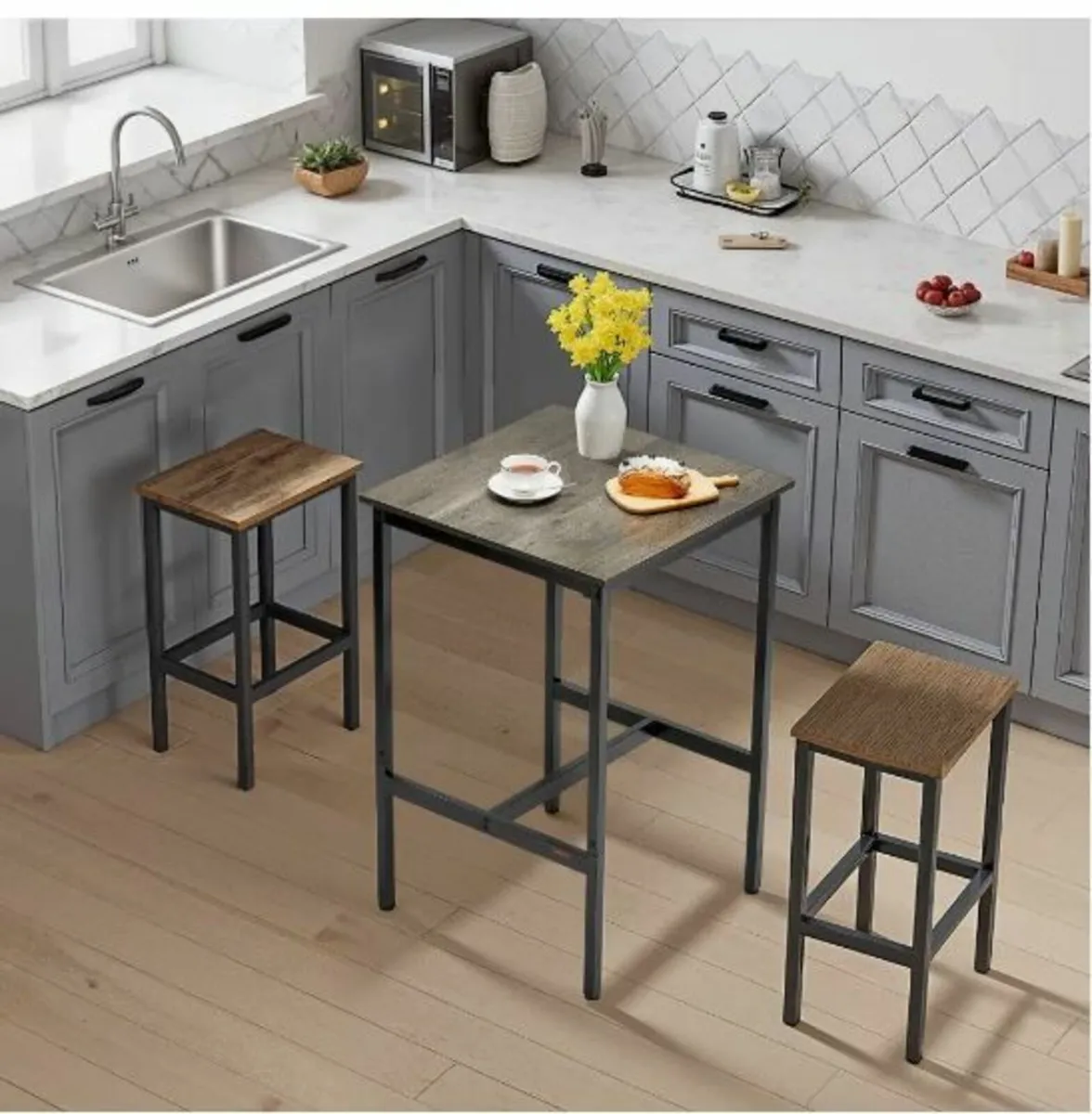 24 in Bar Table Height Pub Table - Image 2