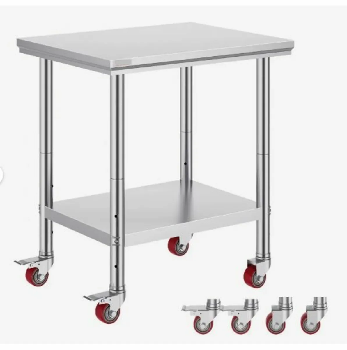 Stainless Steel Catering Work Table 30x24 Inch - Image 4