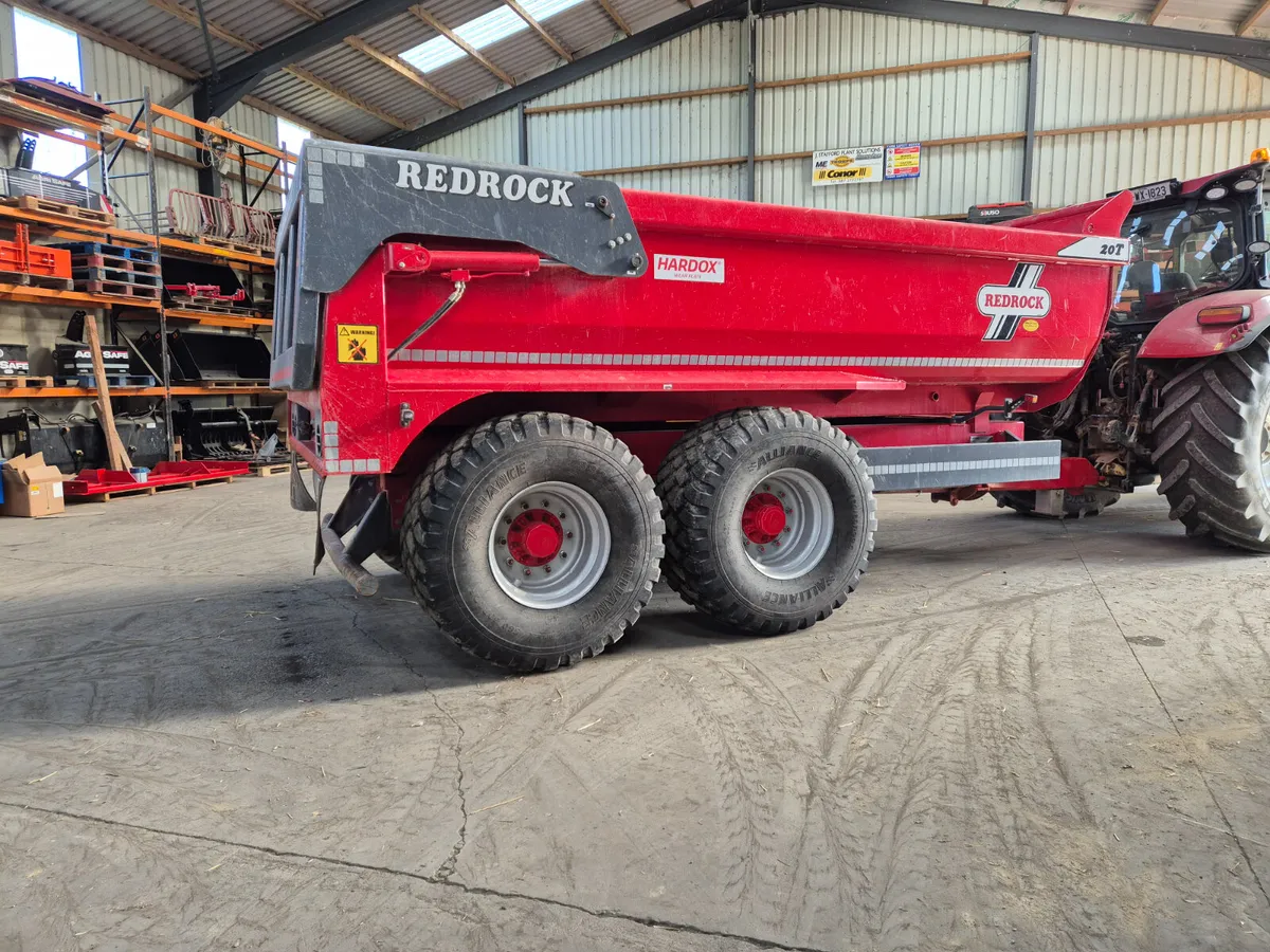 Redrock 20 ton dump trailer. 560s Hardox - Image 2