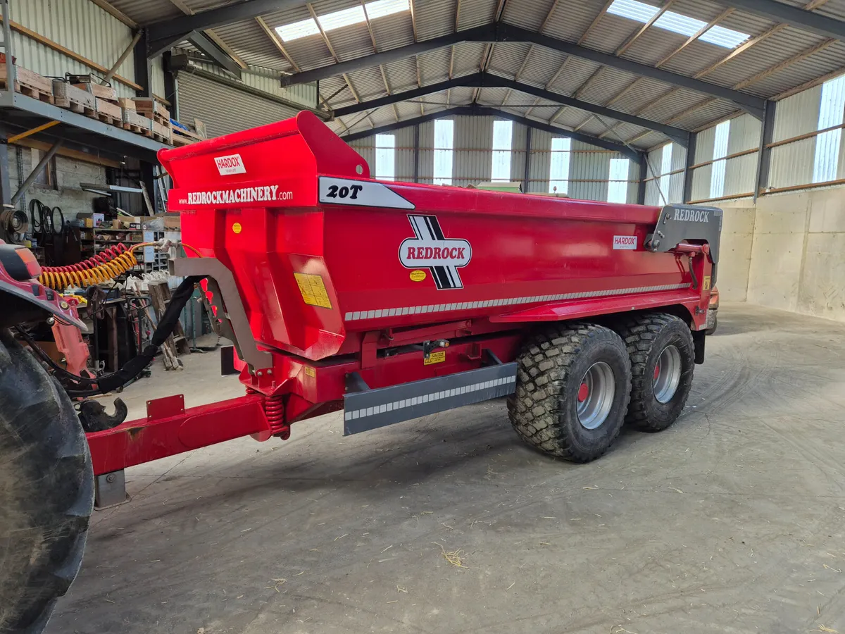 Redrock 20 ton dump trailer. 560s Hardox - Image 3