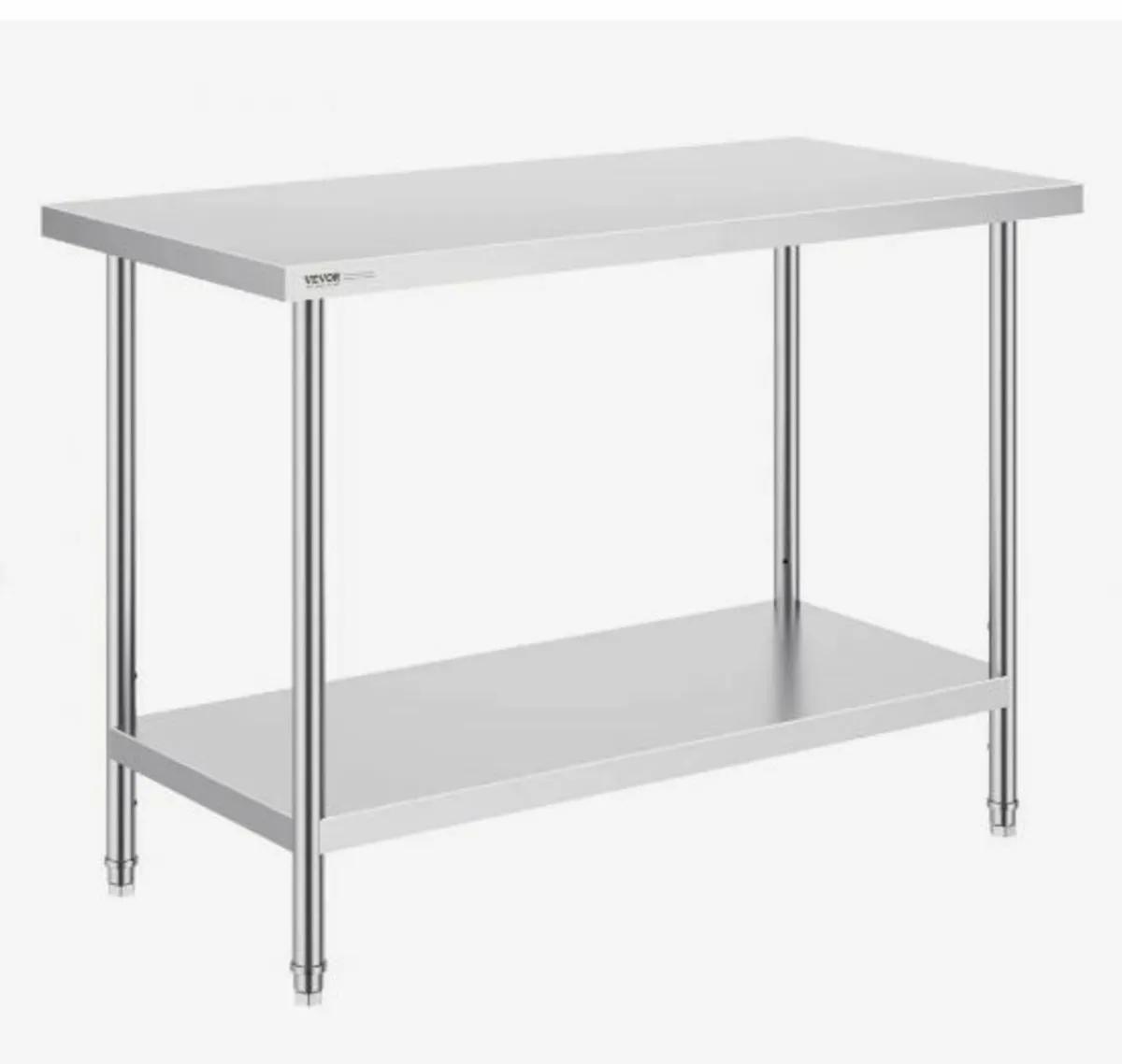 Stainless Steel Work Prep Table - Image 1