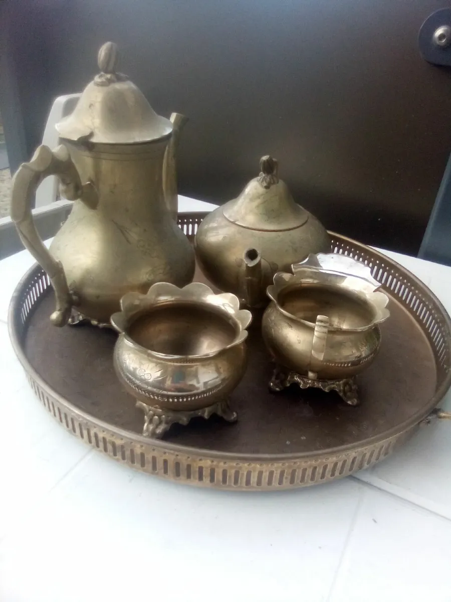 EPNS Decorative Tea/Coffee Set