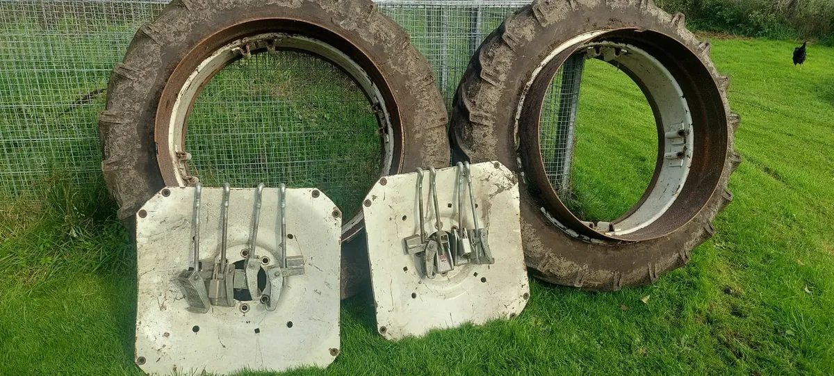 Tractor wheels etc, yard clearance - Image 3