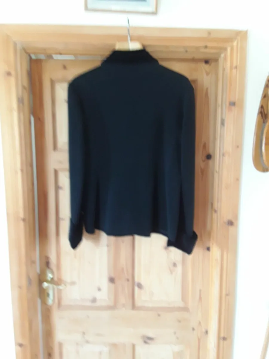Brand new ladies jacket Black by Zara size 42 - Image 1