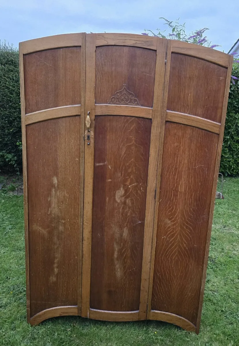 Antique wardrobe 1920's - Image 1