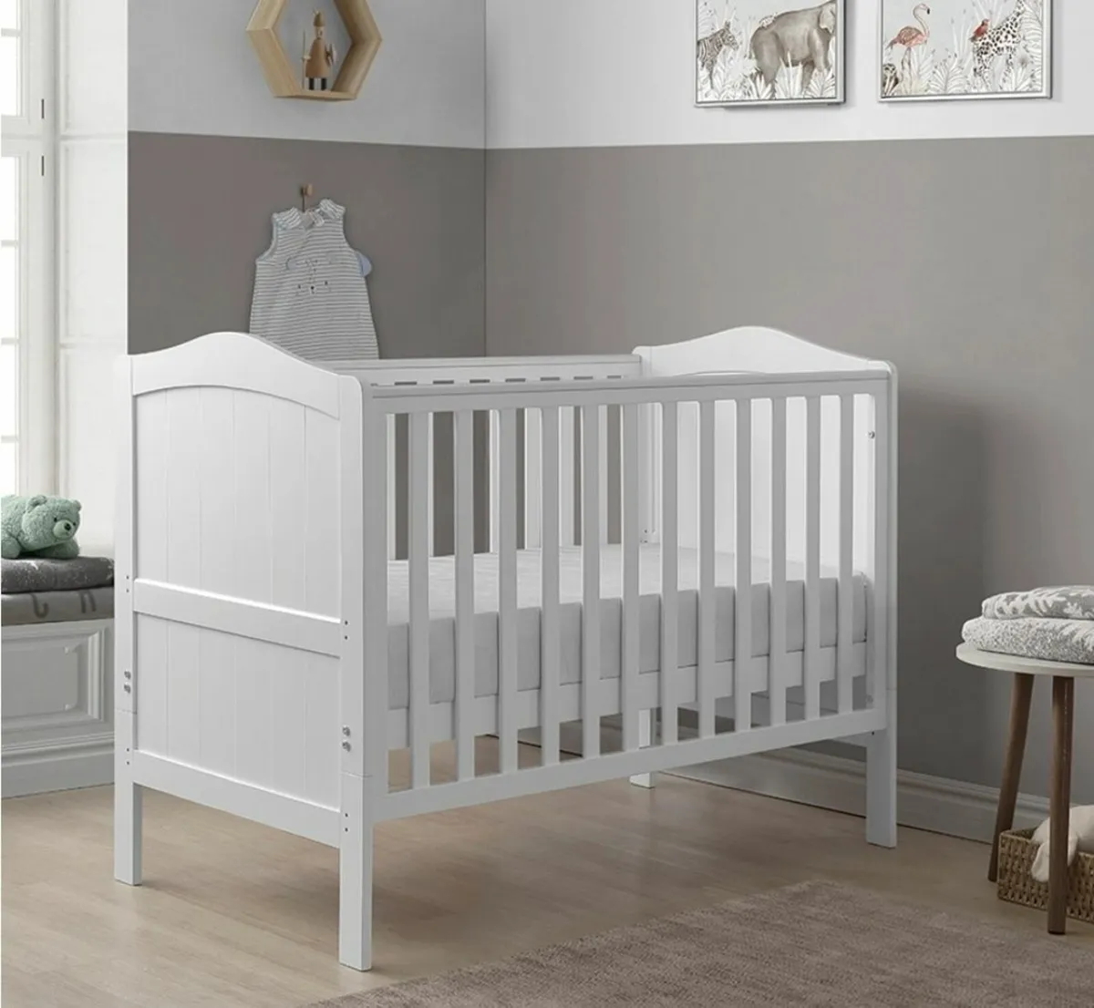 Cot Bed White - Image 1