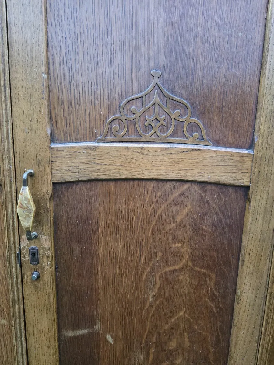 Antique wardrobe 1920's - Image 2