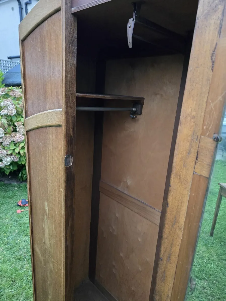 Antique wardrobe 1920's - Image 3