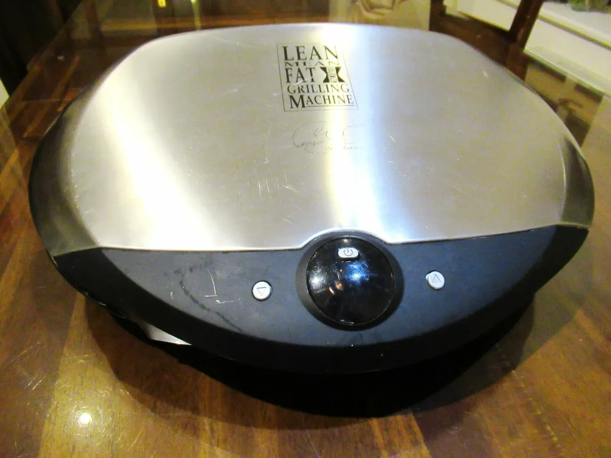 GEORGE FOREMAN diet Grill cooks food fast college - Image 1