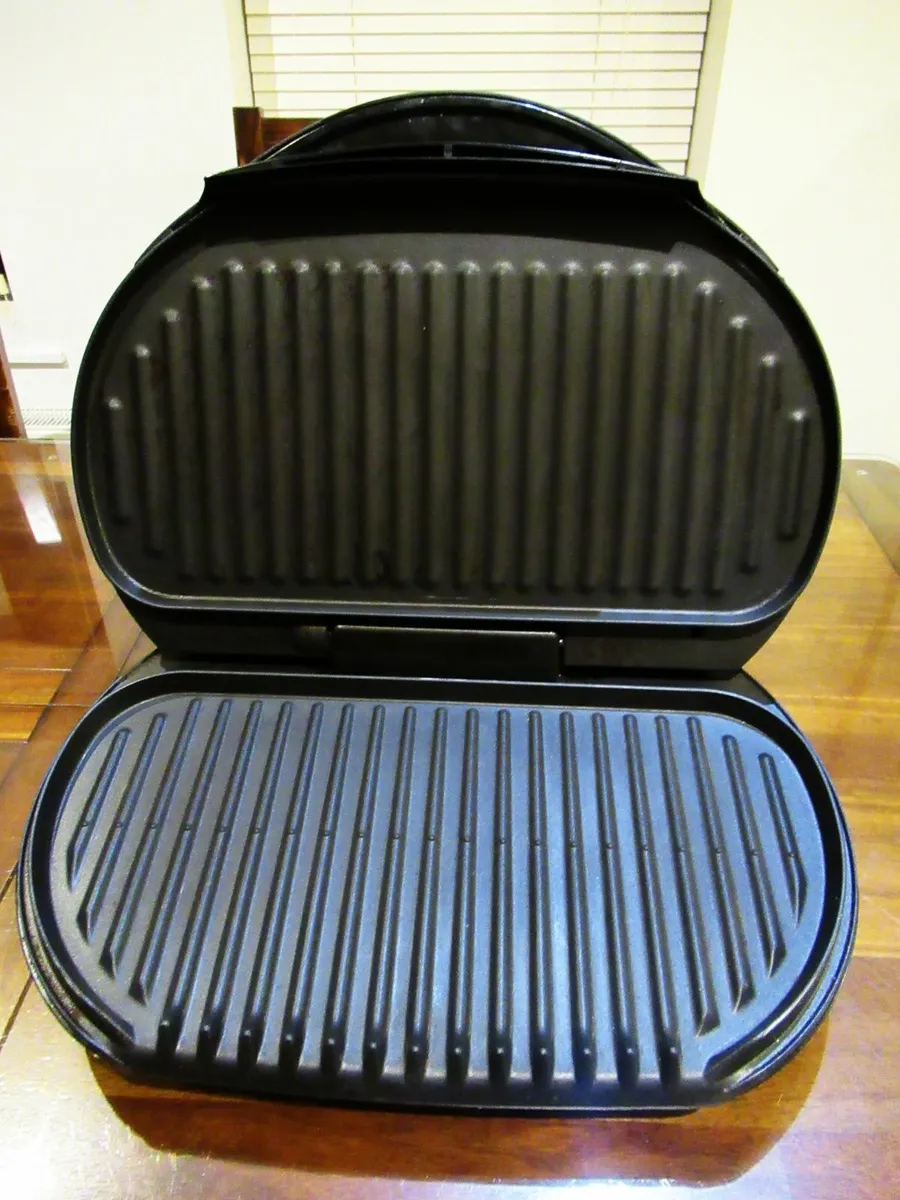 GEORGE FOREMAN diet Grill cooks food fast college - Image 4
