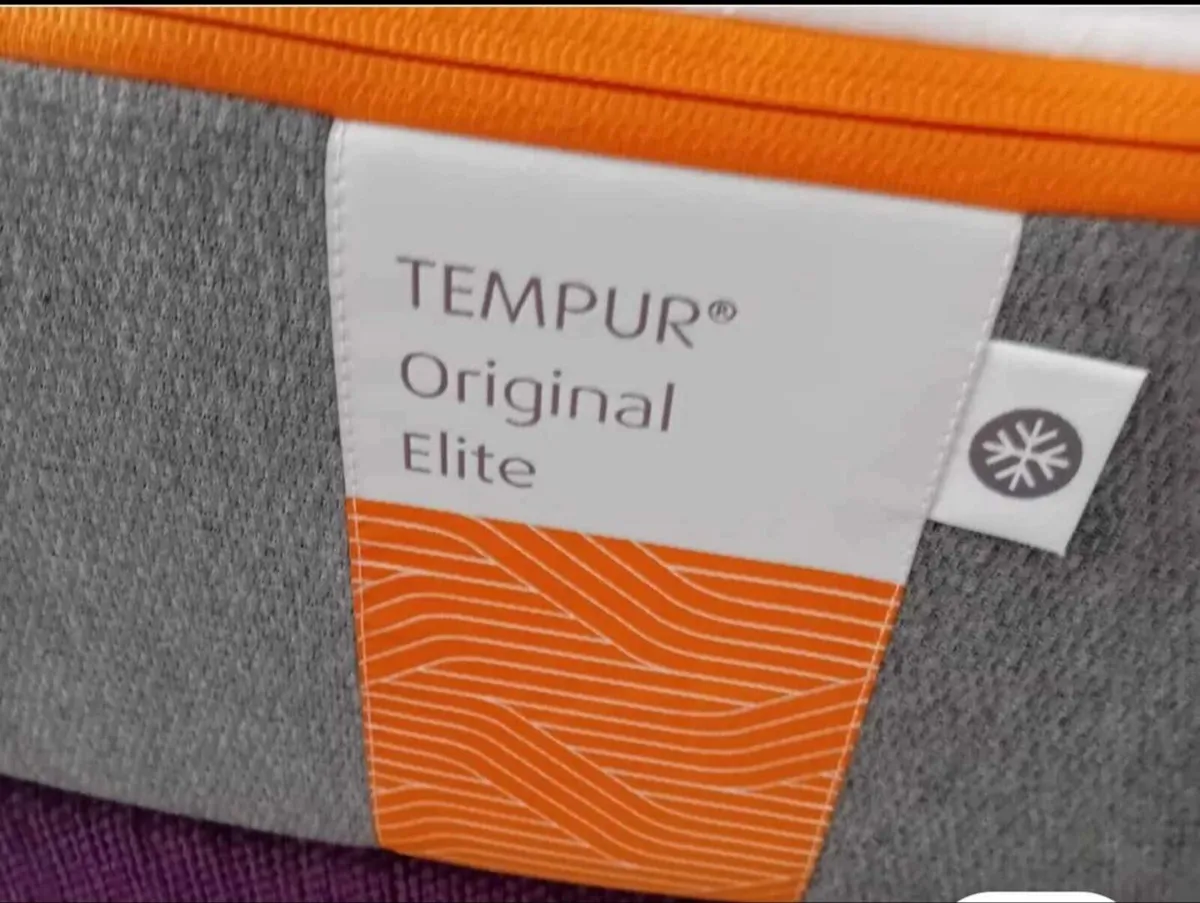 Tempur original elite orthopaedic mattress - Image 3