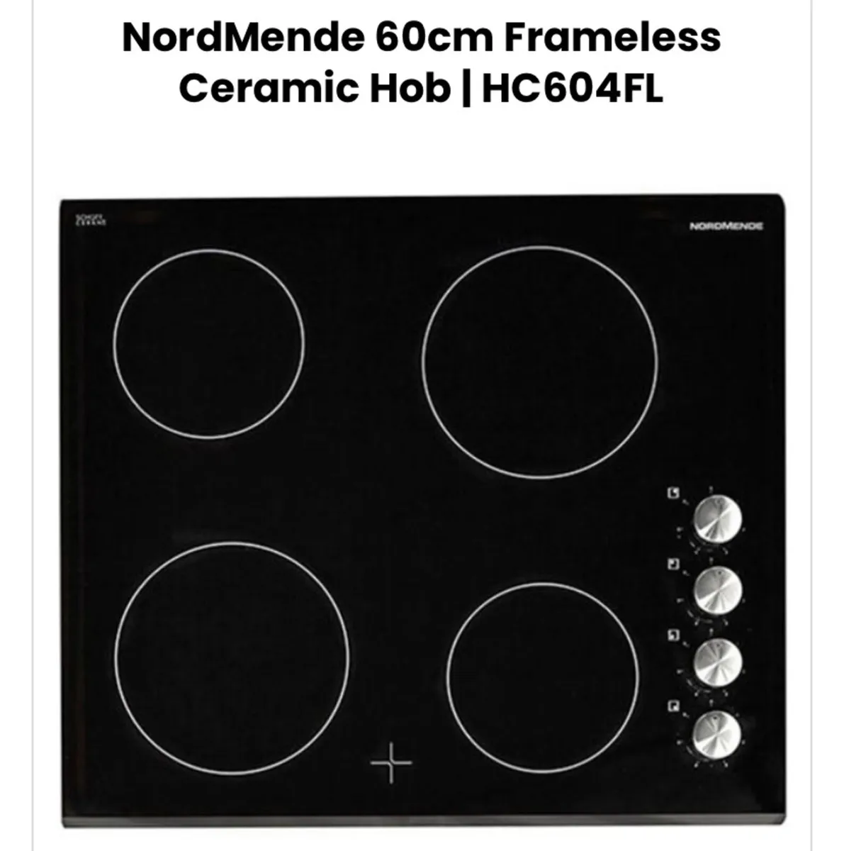Normende electric double oven and hob - Image 2