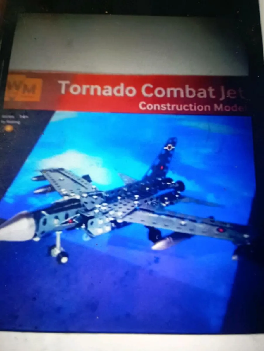TORADO COMBAT JET METAL CORSTRUCTION MODLE - Image 1