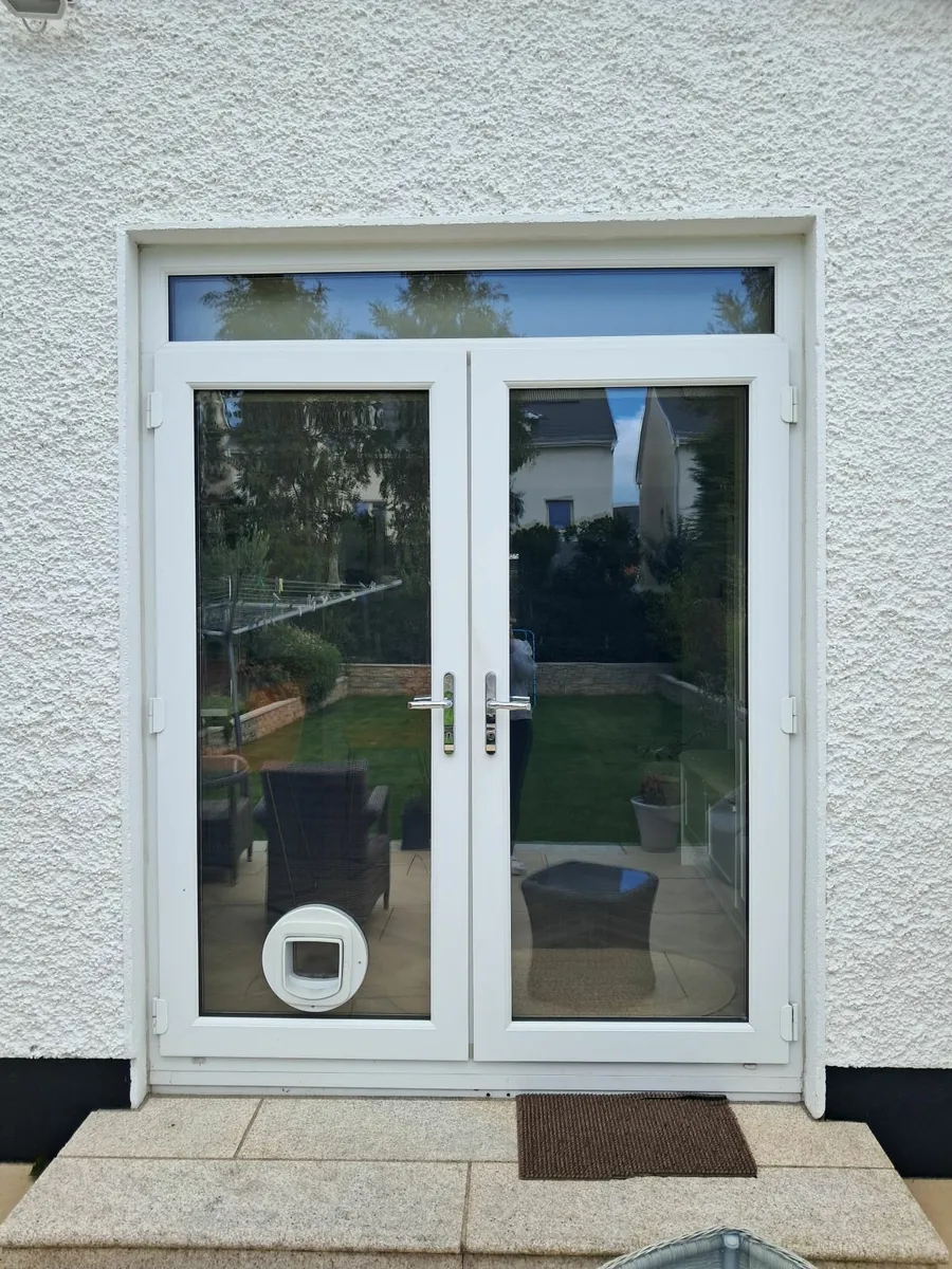 Cat Flap French doors - Image 2