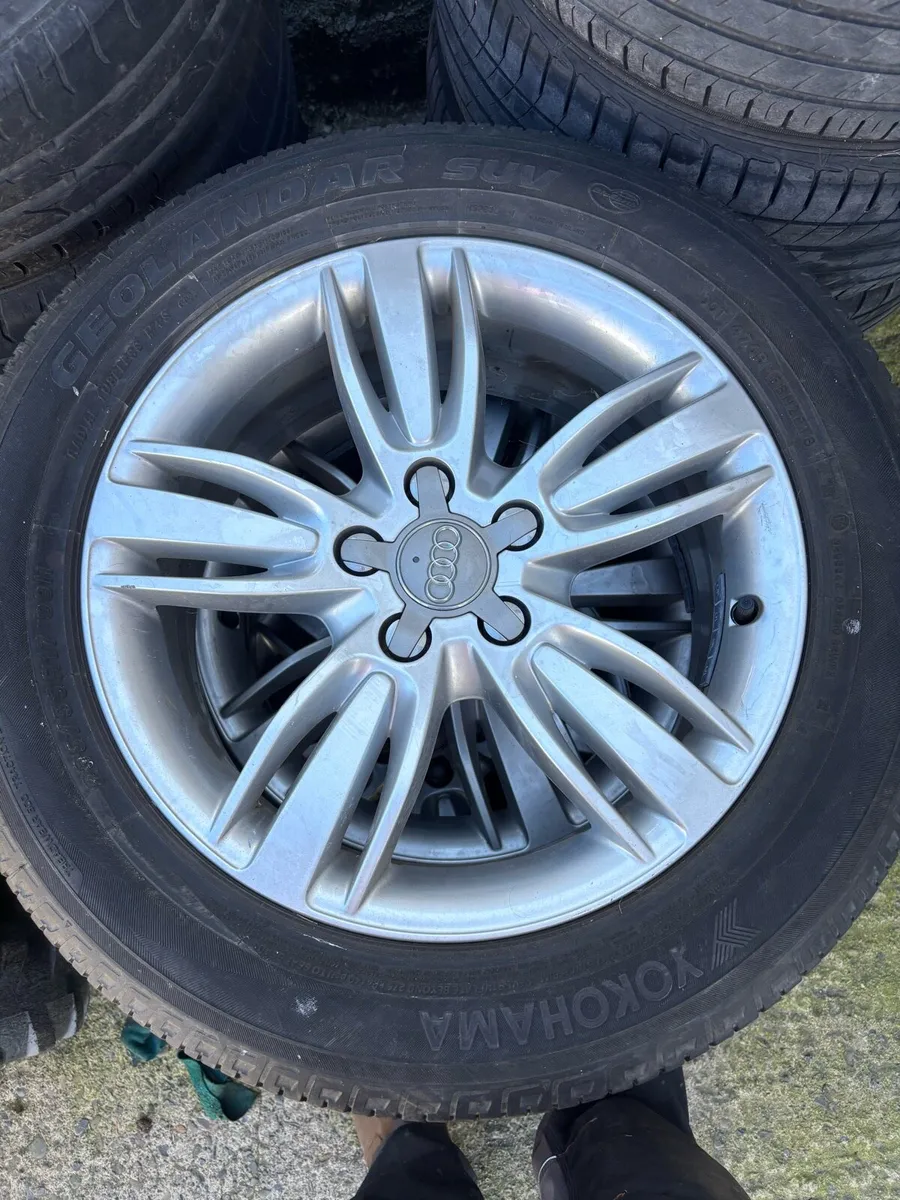 Audi alloys A3 Q3 A1 Vw golf Passat - Image 1