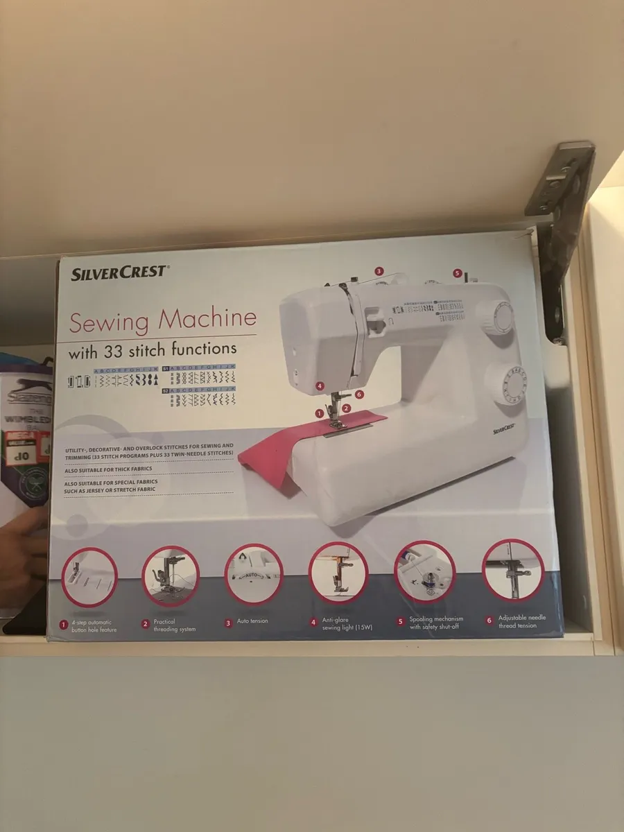 Sewing machine and sewing boxes - Image 1