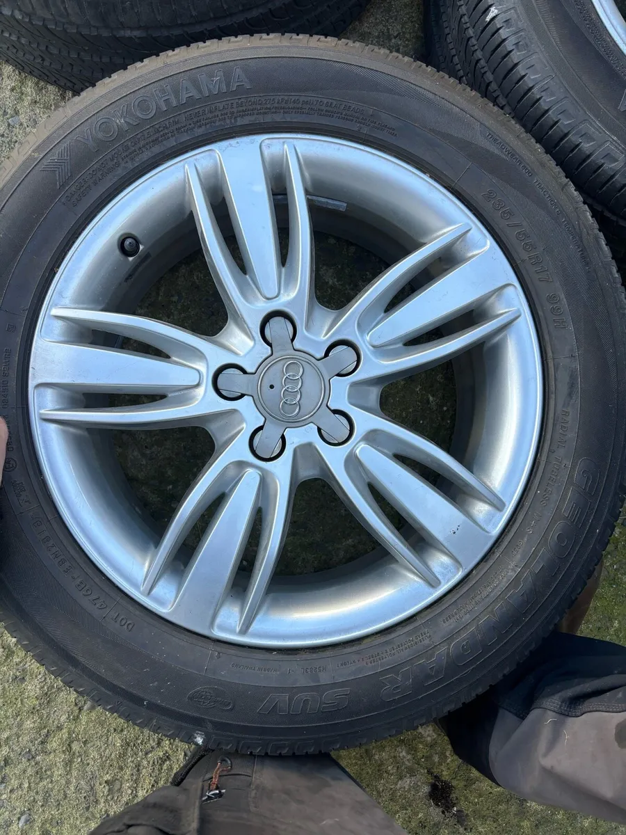 Audi alloys A3 Q3 A1 Vw golf Passat - Image 2