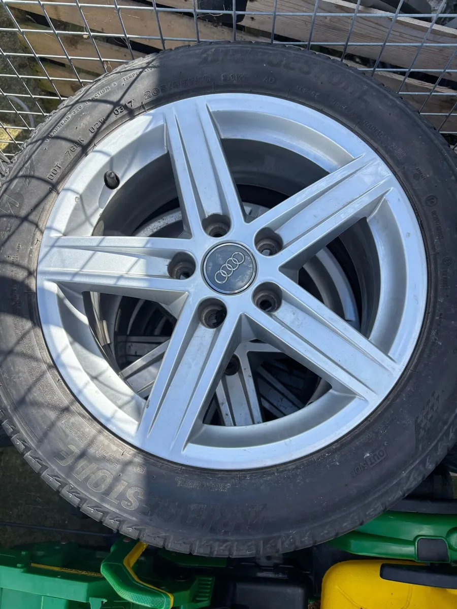 Audi alloys A3 Q3 A1 Vw golf Passat - Image 4