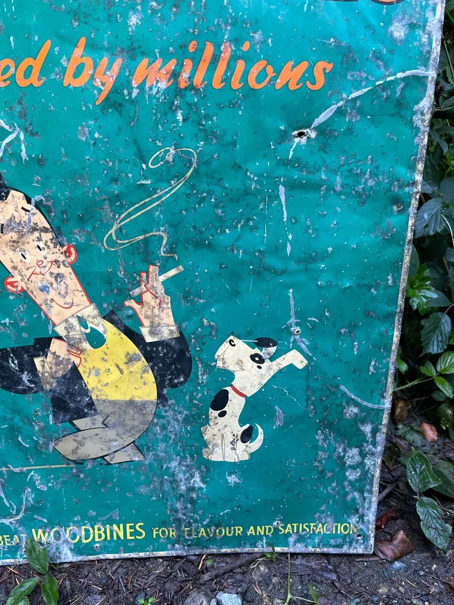 Woodbine tin sign - Image 3