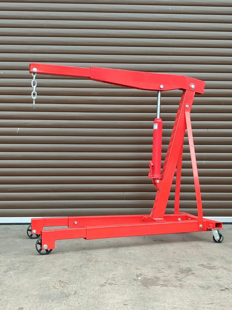 Engine Crane Hoist 3 TON Heavy Duty 12 Ton Ram - Image 1