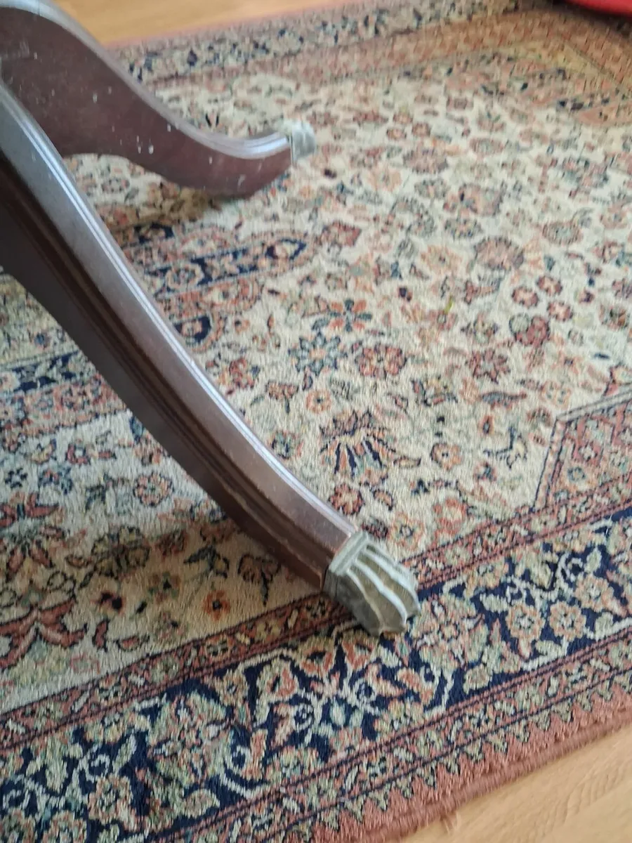 Rosewood heavy coffee table - Image 1